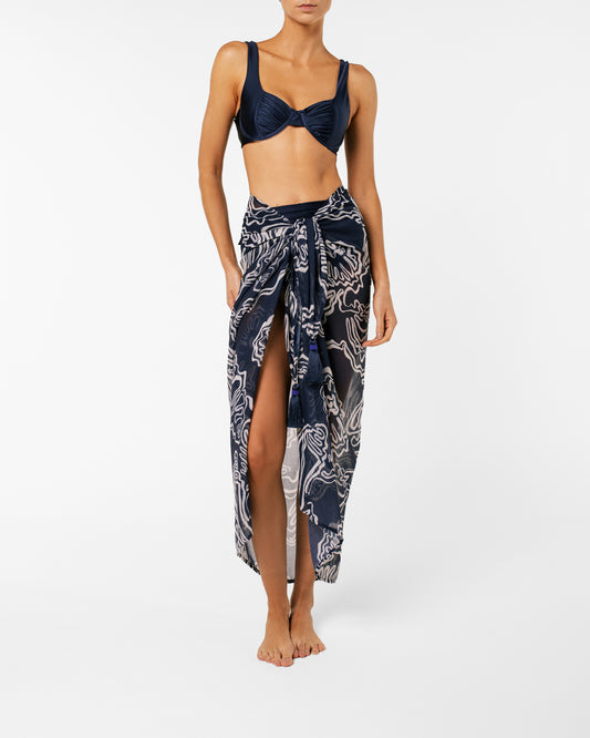 TAYLOR BLUE MAREA SARONG