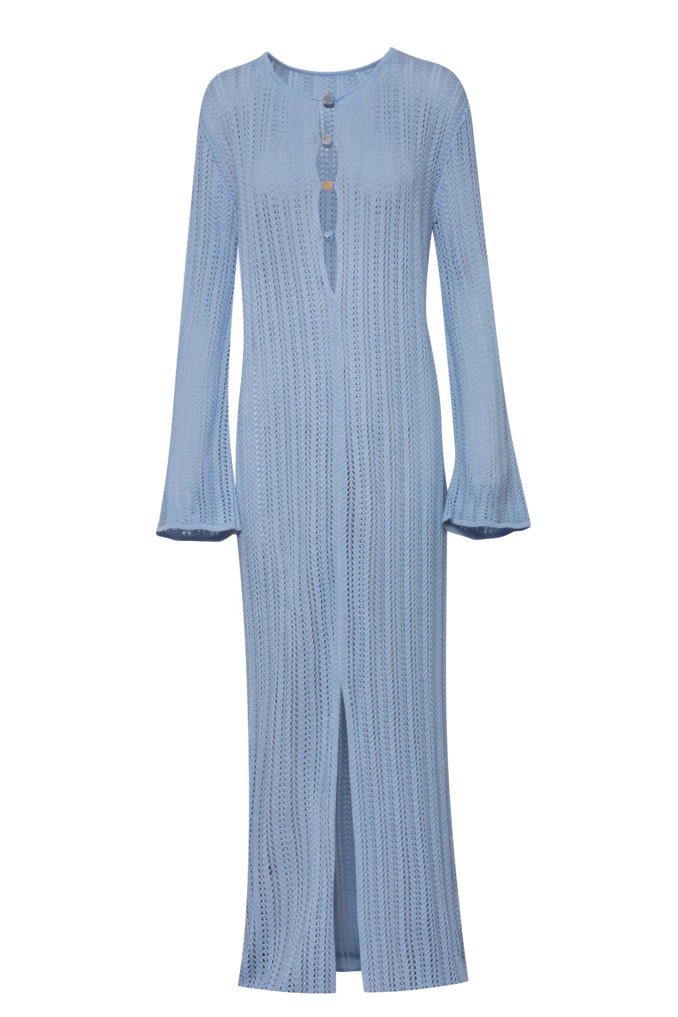 MAMU MAXI BABY BLUE DRESS