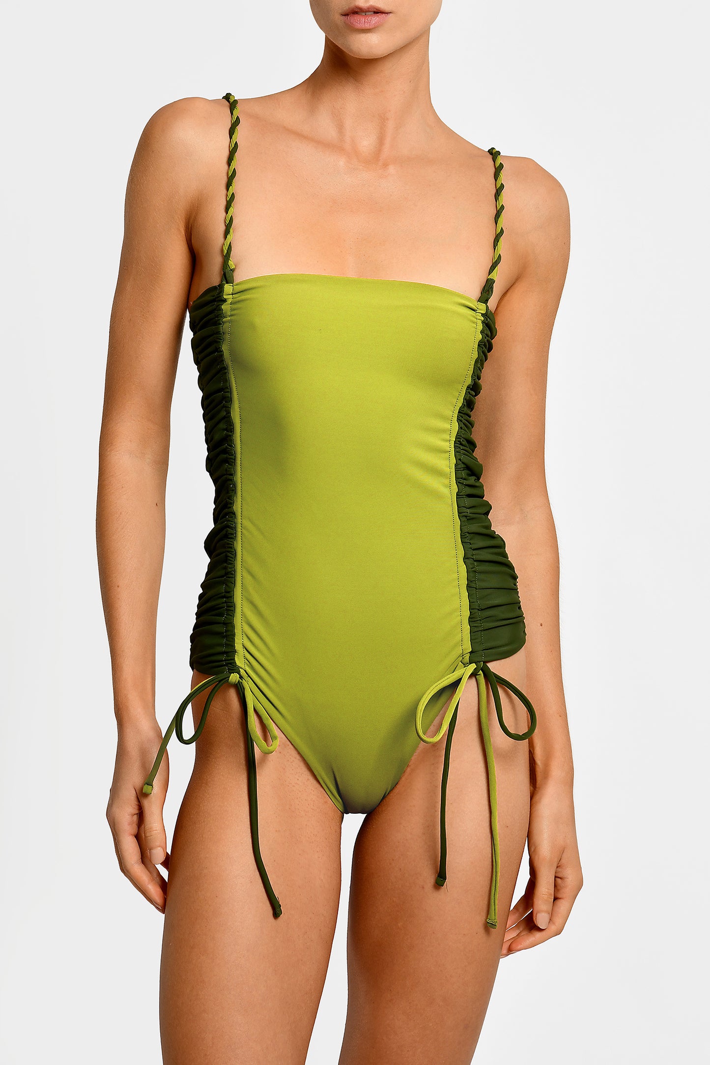 MANUELA RANA GREEN ONE PIECE