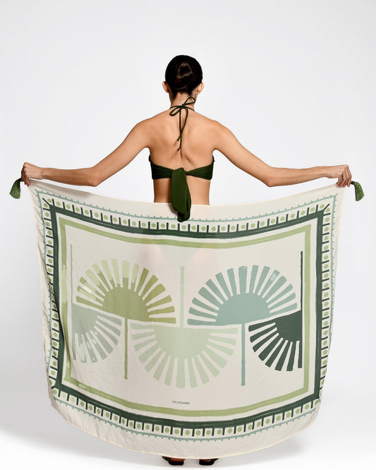 TAYLOR PALM SARONG