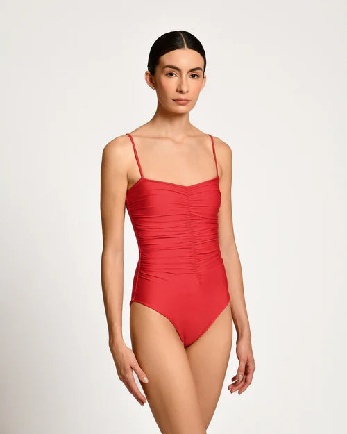 MONIQUE RED ONE PIECE