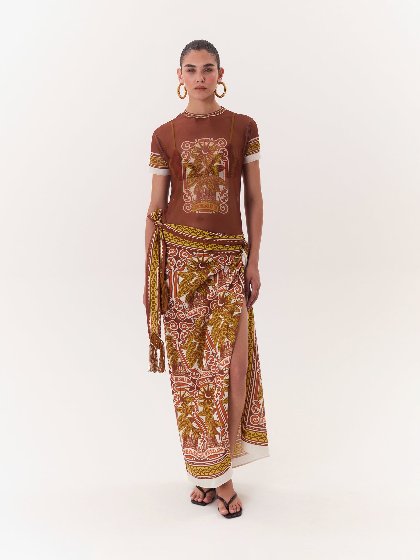 SOLAR MESH TOP BROWN