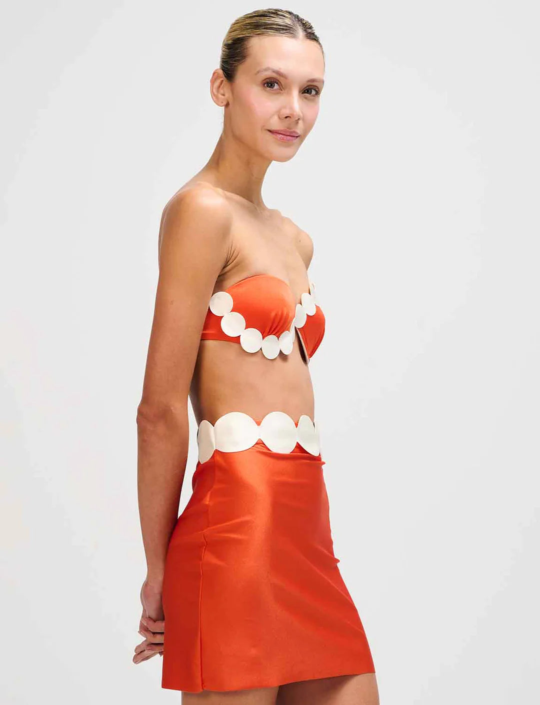 SIRENE ORANGE SKIRT