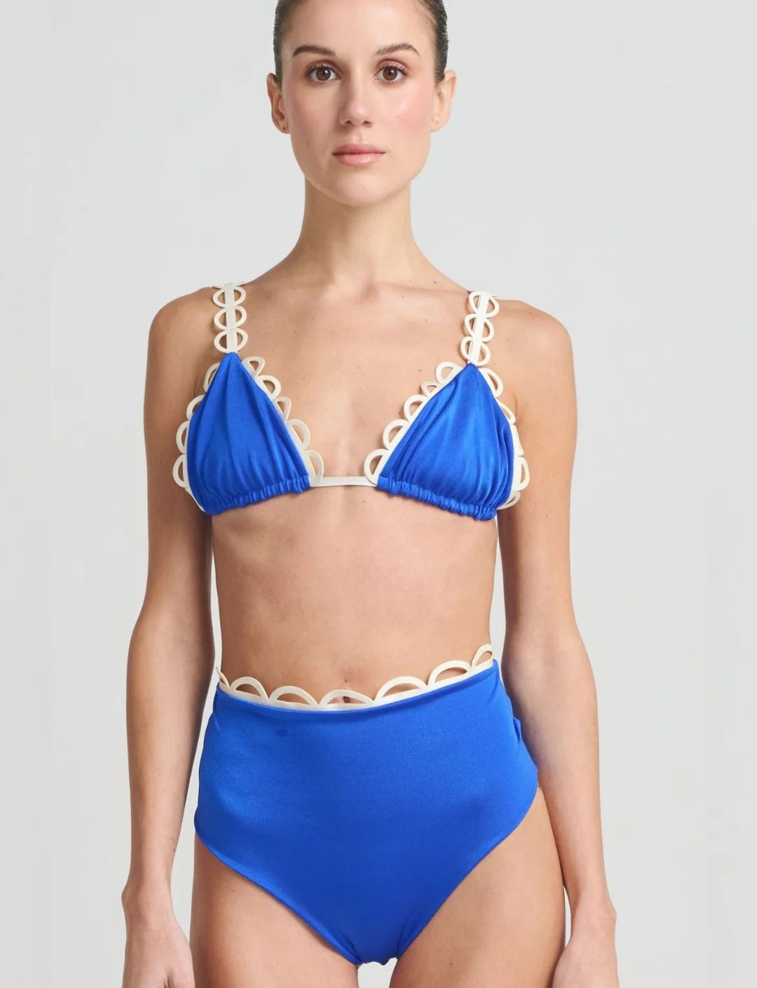 LIORA BIKINI HIGH WAIST BLUE