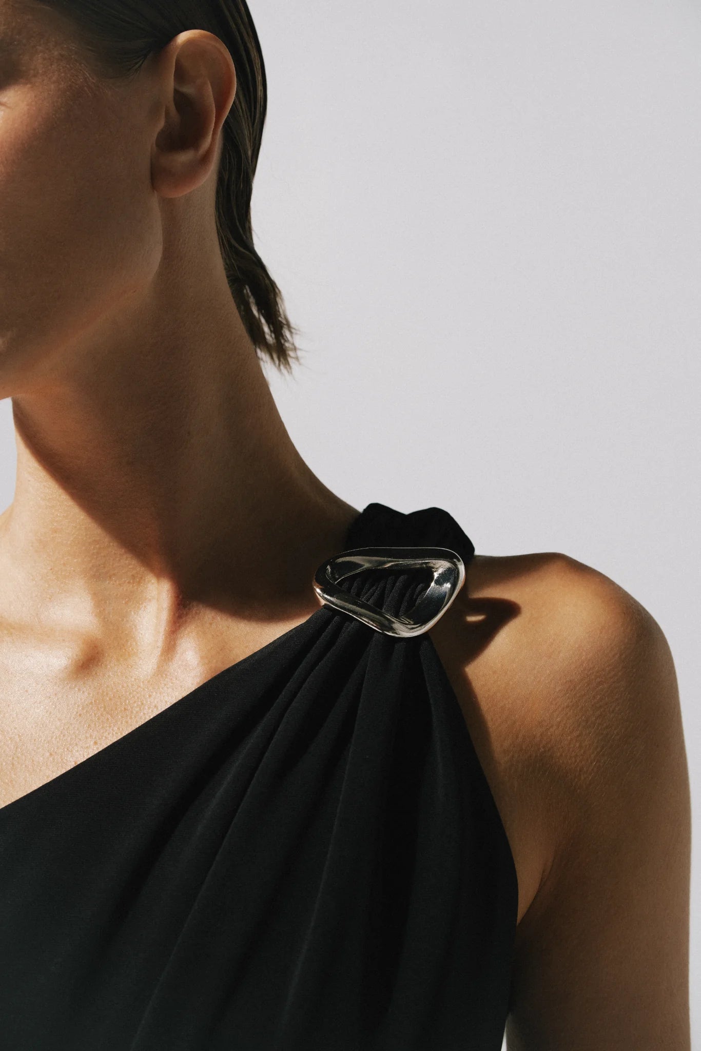 CANOA BLACK MAXI DRESS