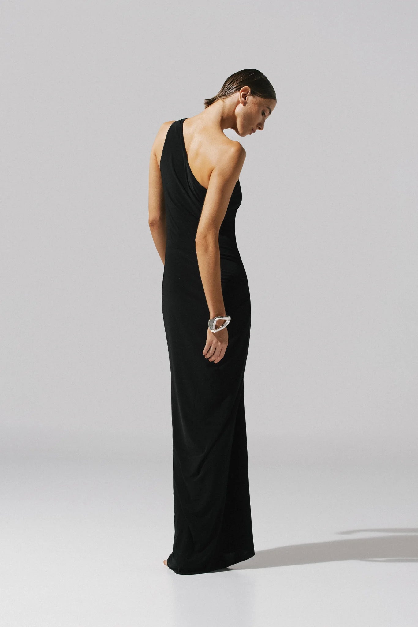 CANOA BLACK MAXI DRESS