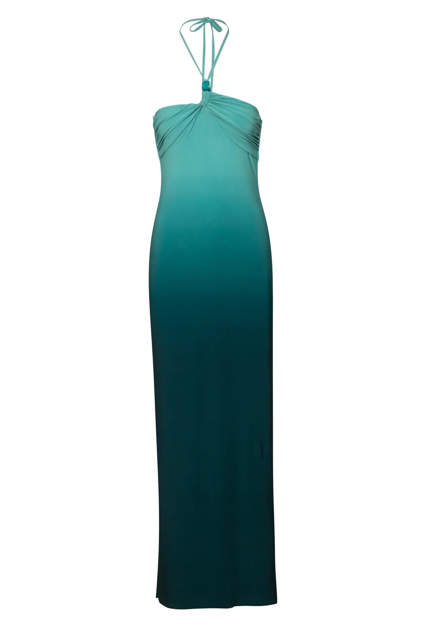 BARI GREEN LAGOON MAXI DRESS