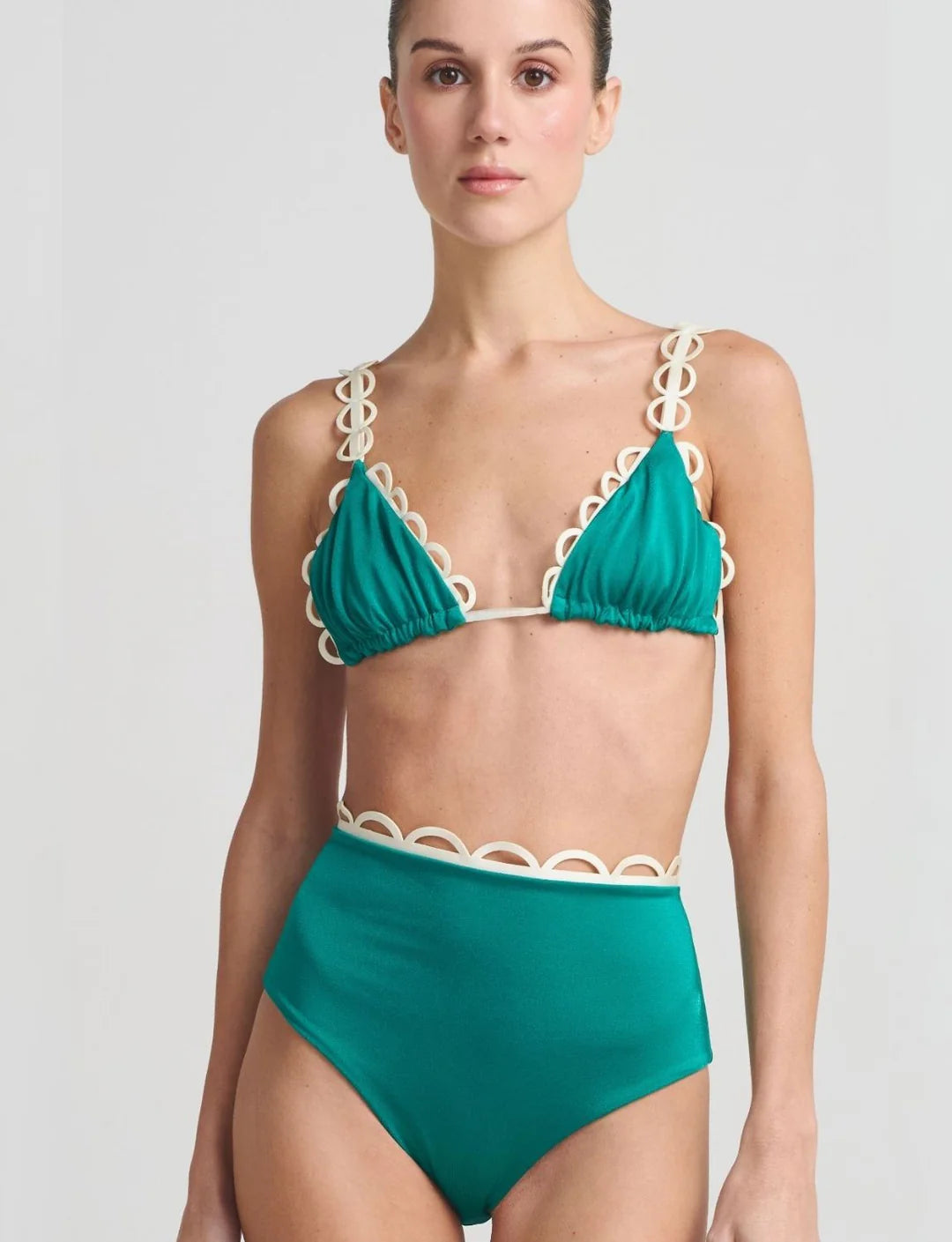 LIORA BIKINI HIGH WAIST TURQUI