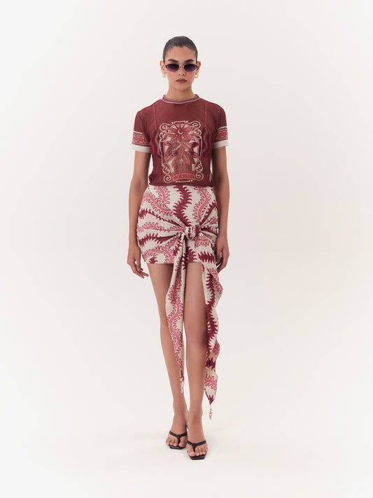SOLAR MESH TOP WINE