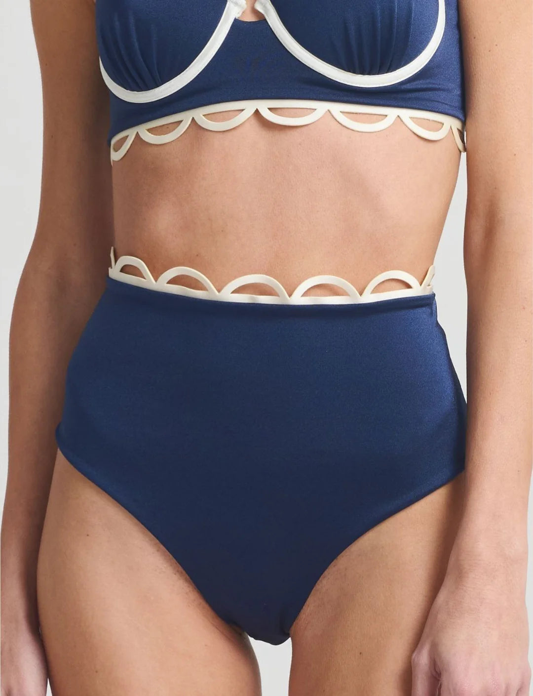 NACARE BIKINI HIGH WAIST NAVY