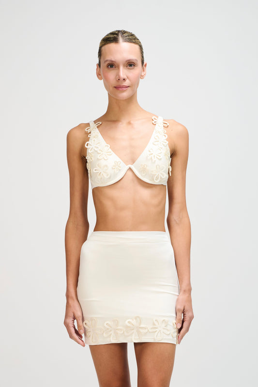 PHOEBE SKIRT IVORY