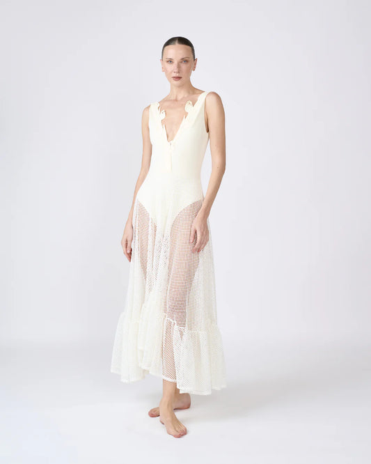 AMARA DRESS IVORY
