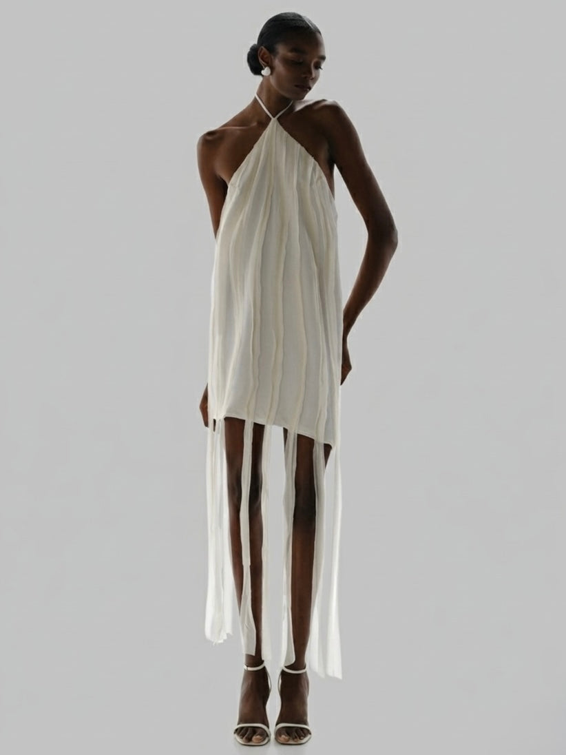 OLIVIA IVORY DRESS