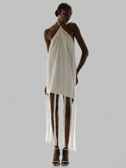 OLIVIA IVORY DRESS