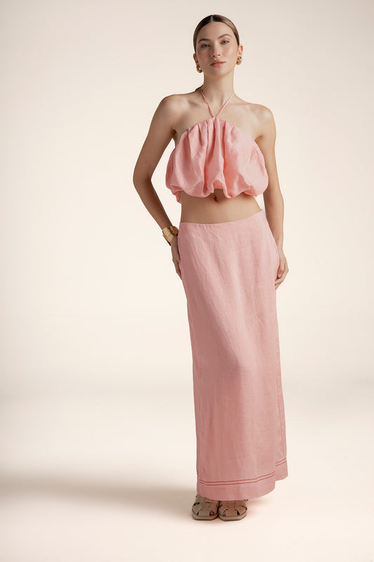 COTTON CANDY MIDI SKIRT
