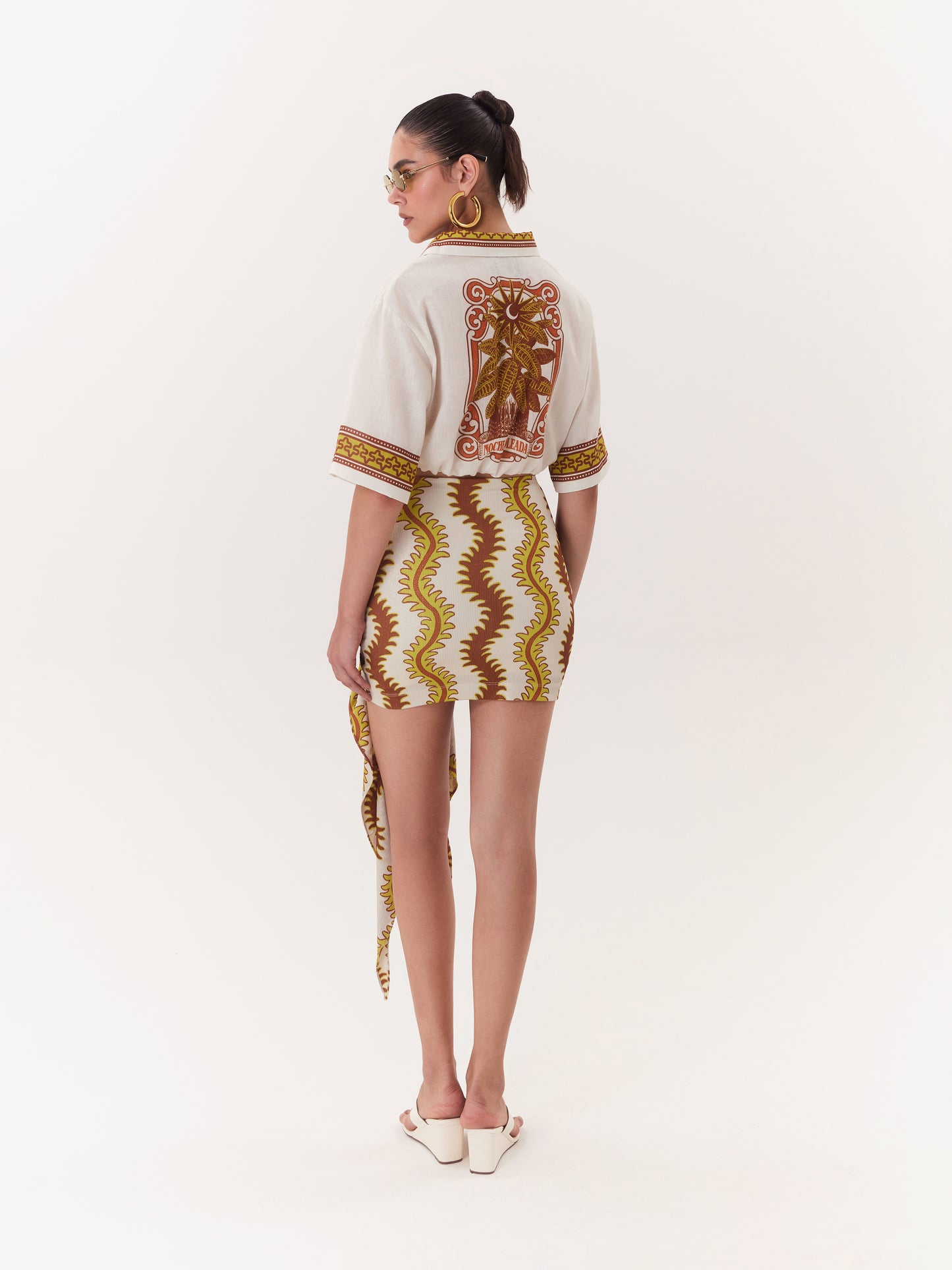 CROPPED TOP SOLAR BROWN
