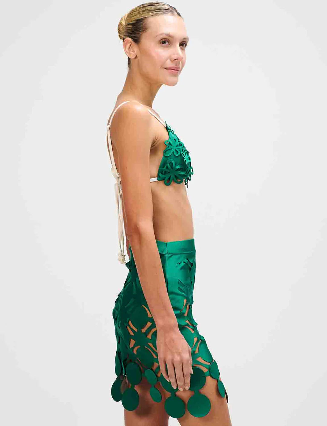 PELAGIA GREEN SKIRT