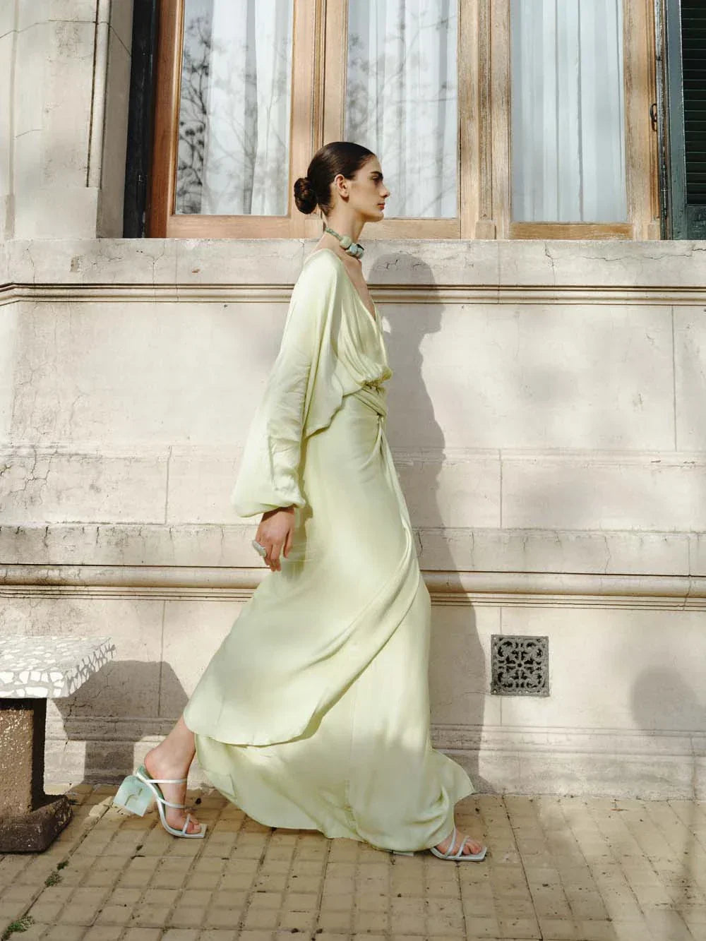 ALEXA LIME DRESS