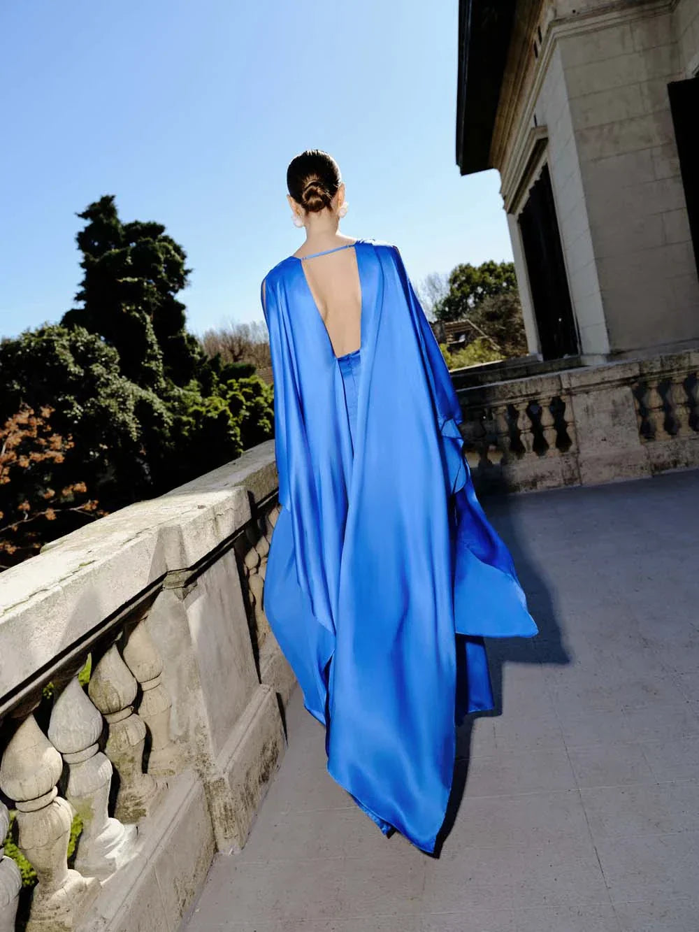 PIETRO BLUEBERRY DRESS