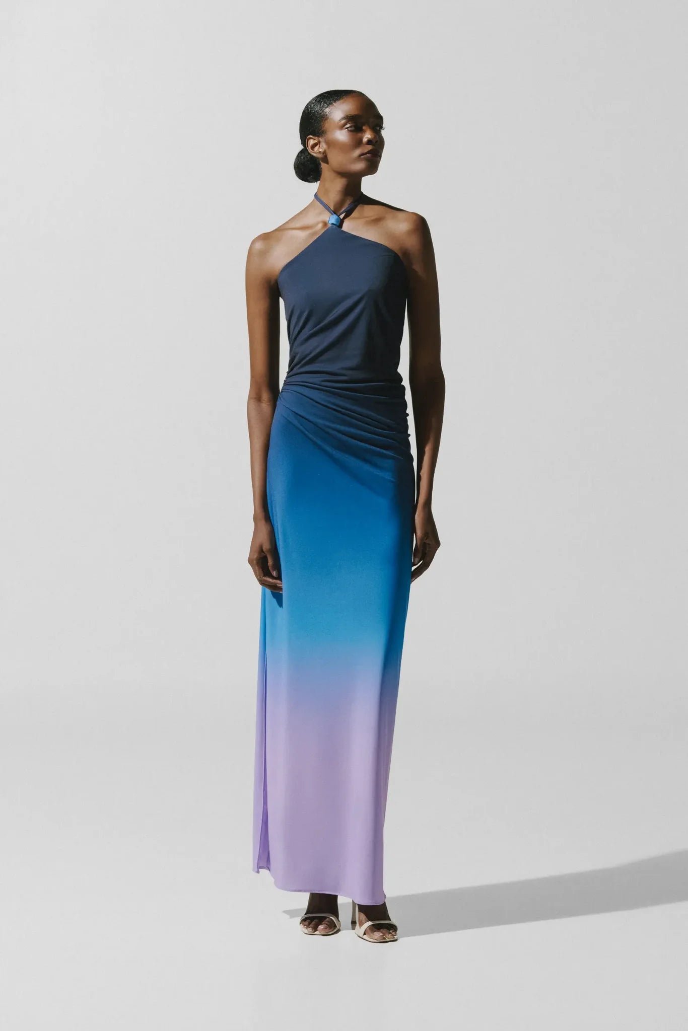 BLAKE MAXI BLUE DRESS