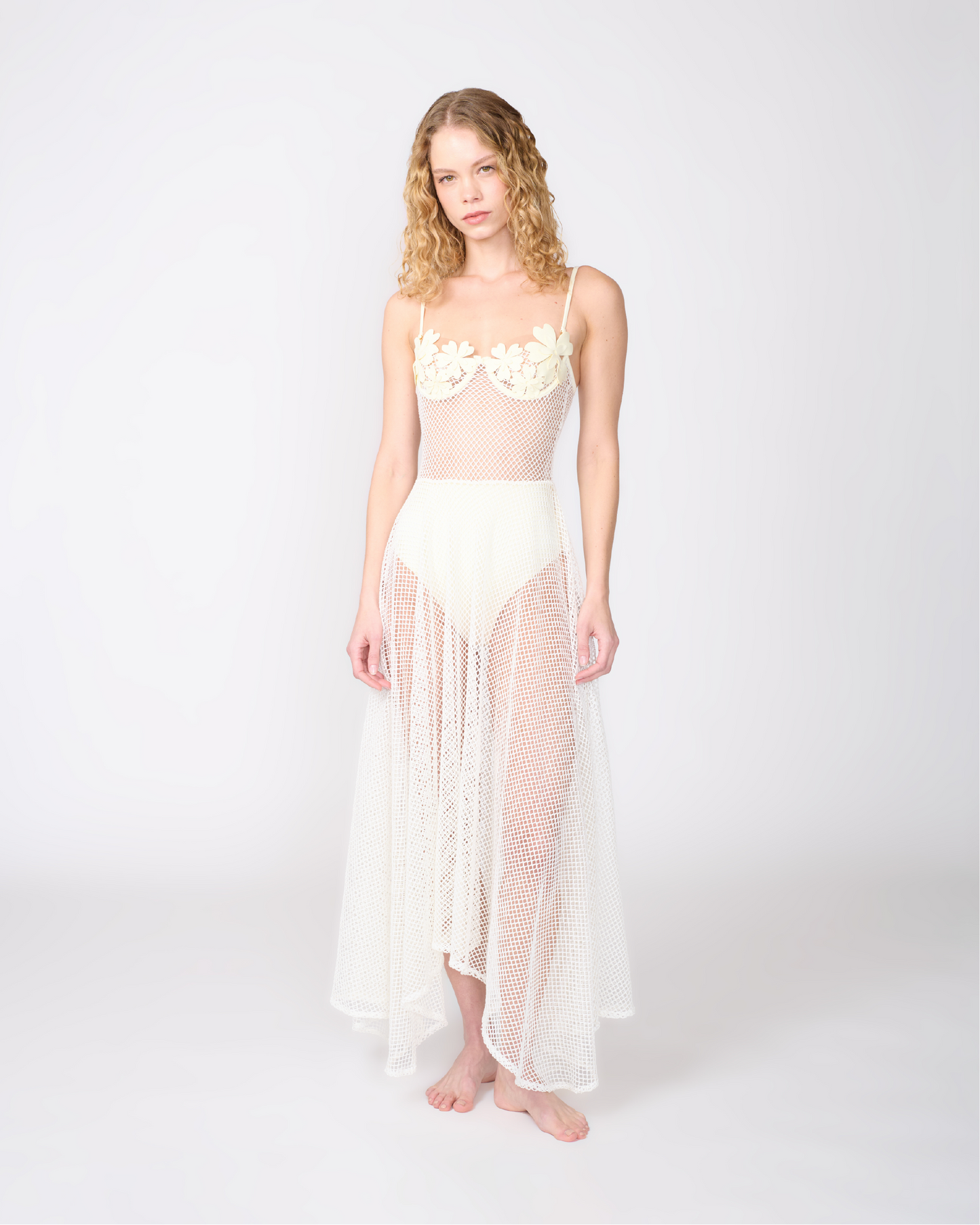 AURA IVORY DRESS