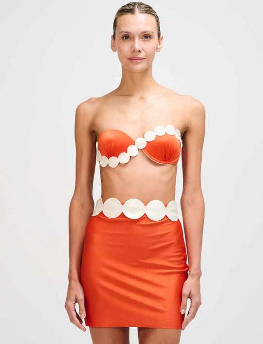 SIRENE ORANGE SKIRT