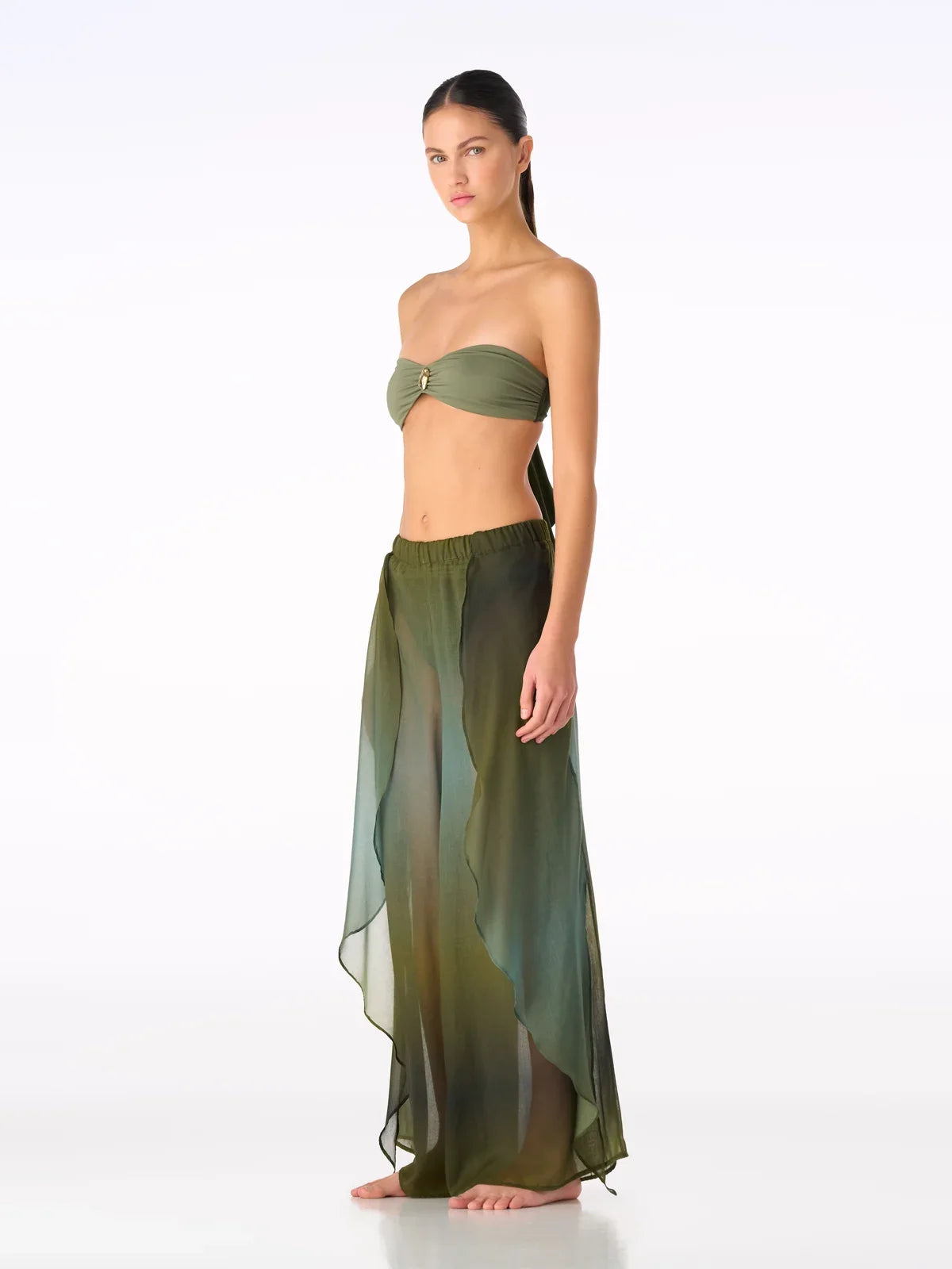 JACINTA OMBRE GREEN PANTS