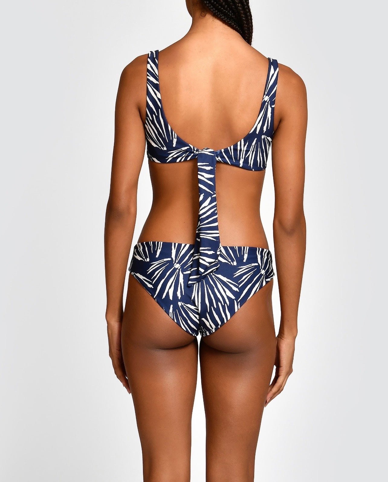 SOFIA SHELLS NAVY BIKINI