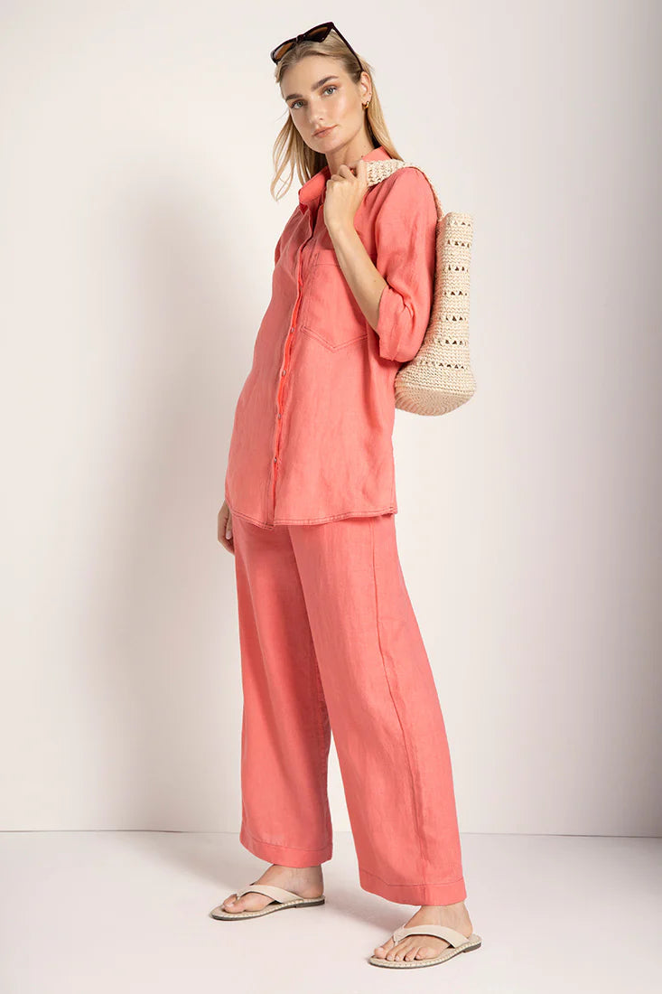 CORAL LINEN SET