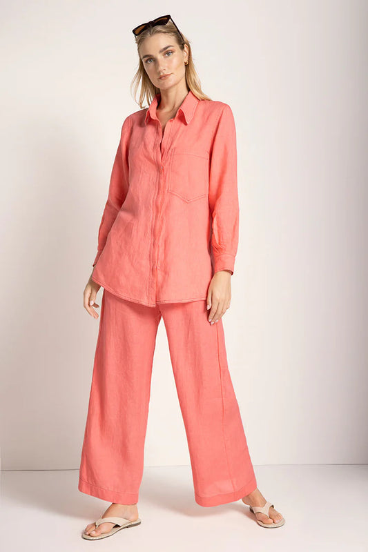 CORAL LINEN SET