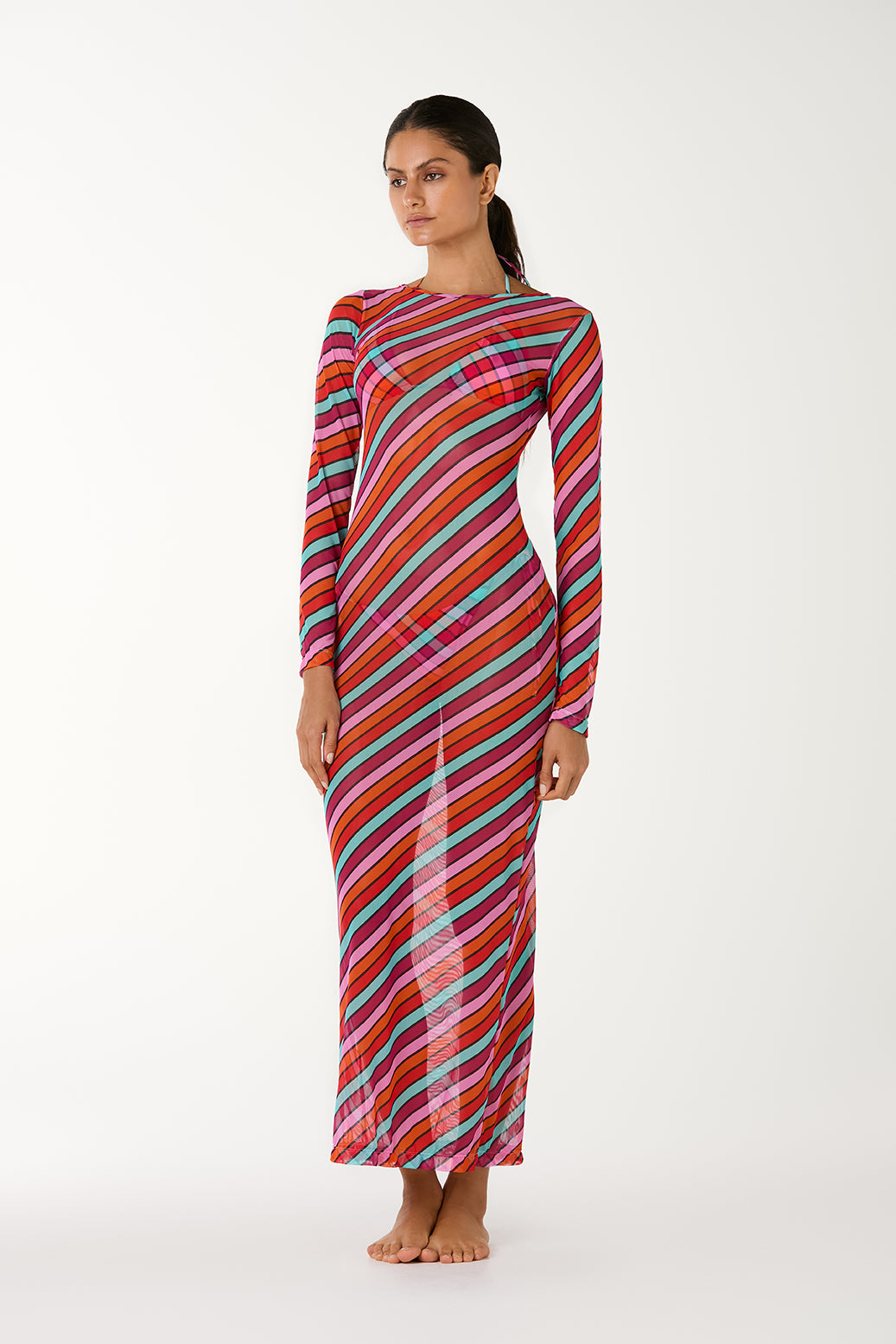 COSMIC TWIST MAYA LONG DRESS