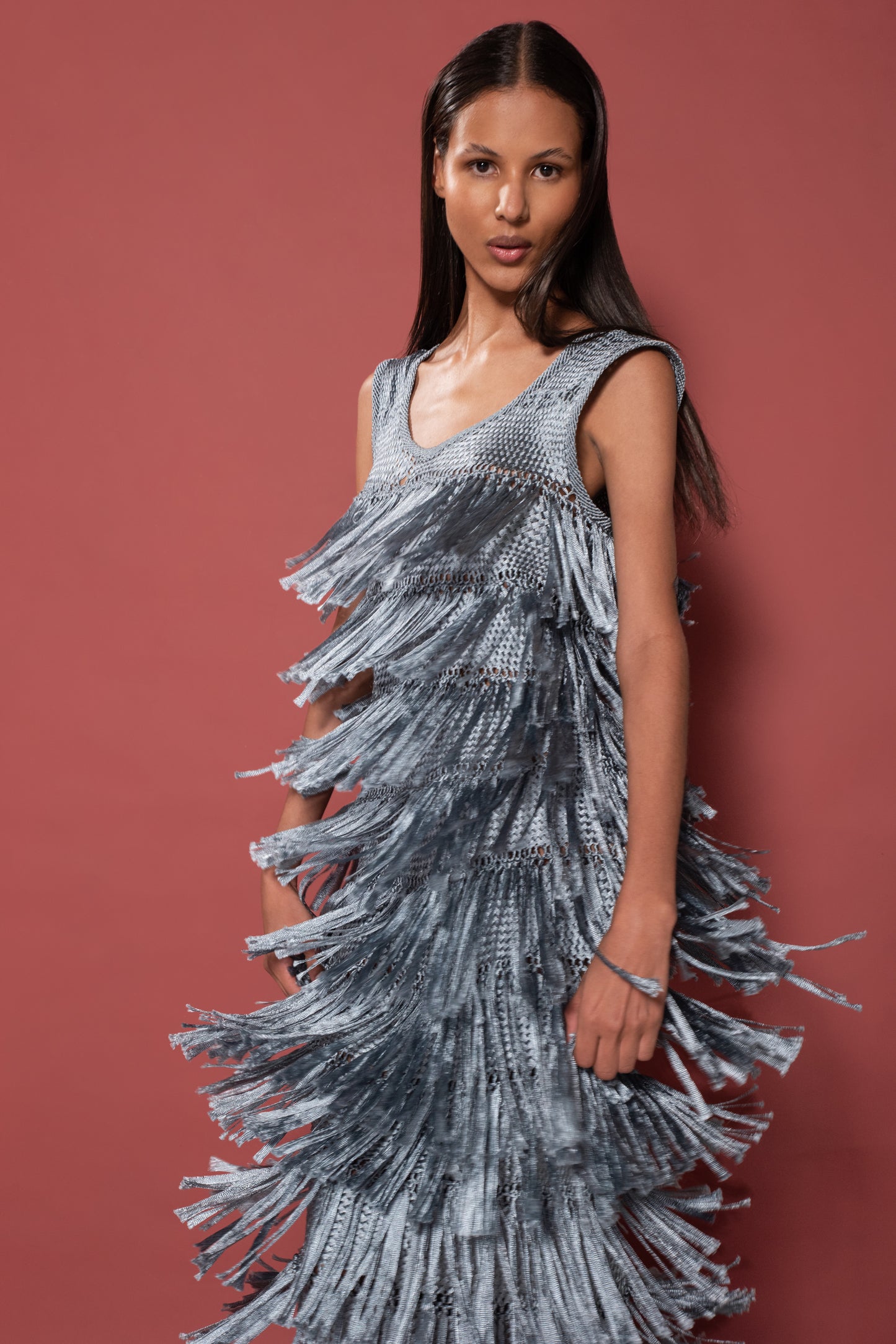 TASKA SILVER DRESS
