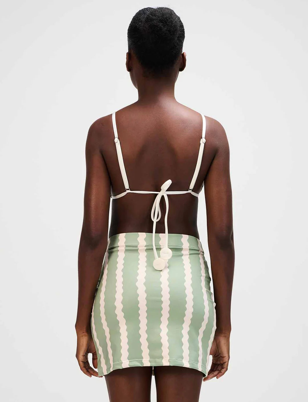AURE GREEN SKIRT