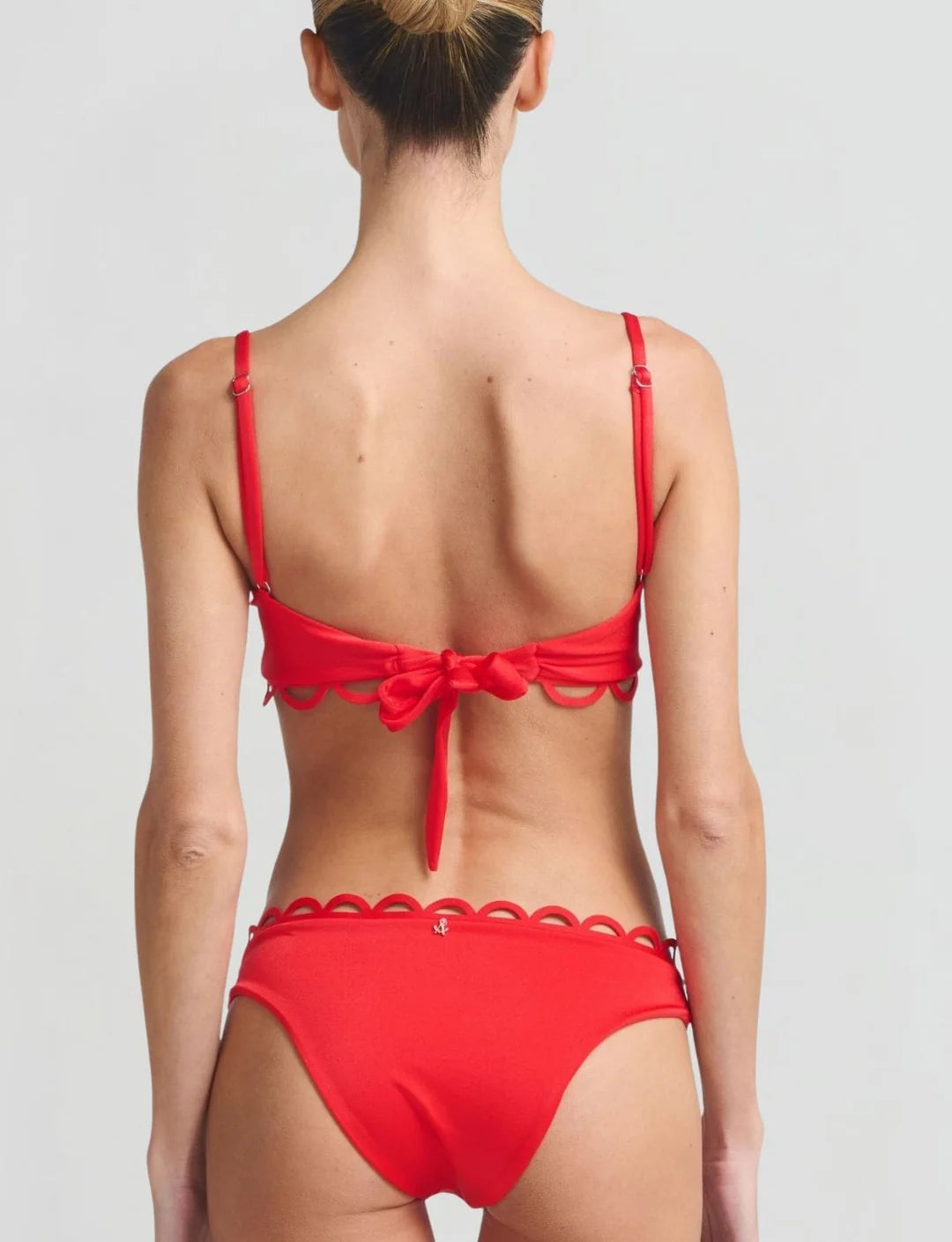 NACARE BIKINI LOW WAIST RED