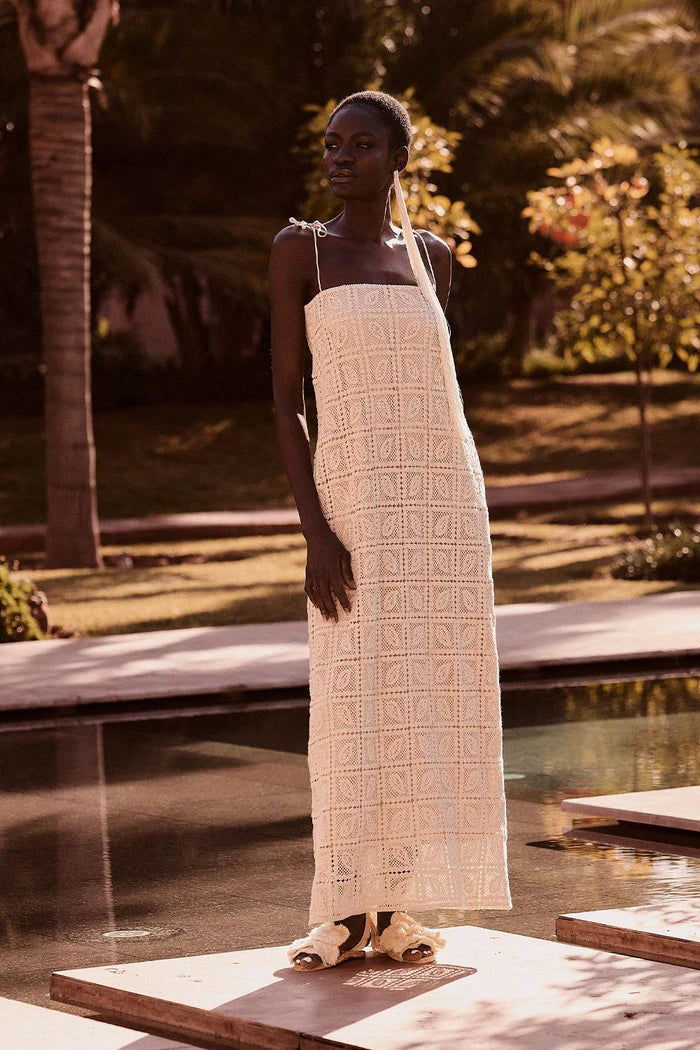 ARIA CREAM DRESS