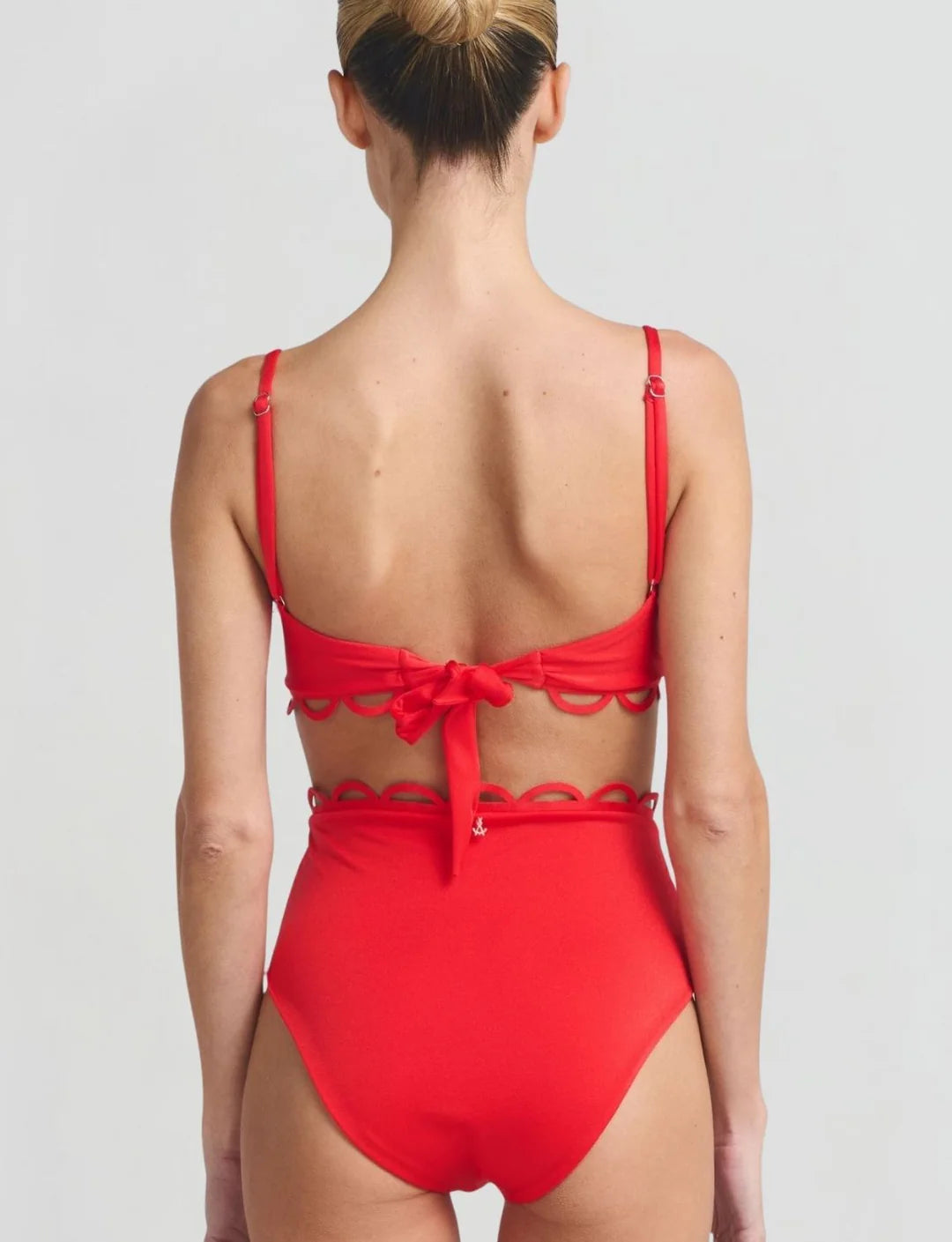 NACARE BIKINI HIGH WAIST RED
