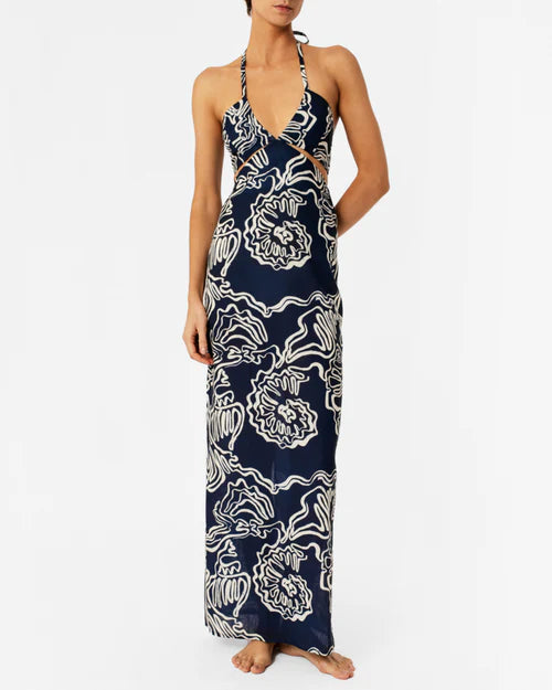 BELEN BLUE MAREA DRESS