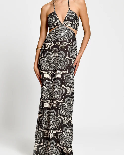 BELEN MIDNIGHT SHELL DRESS