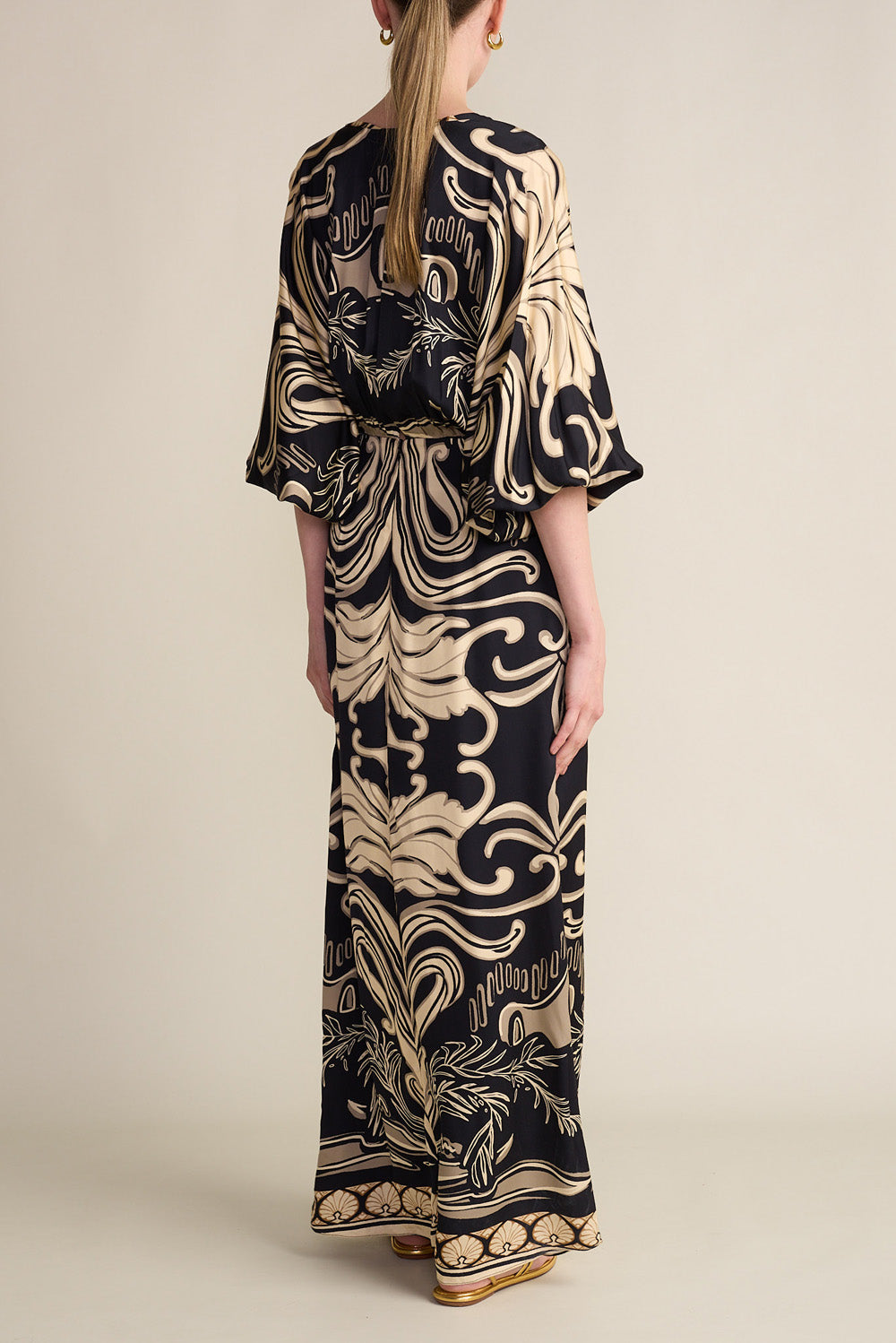 TETUAN DRESS DARK JUNGLE