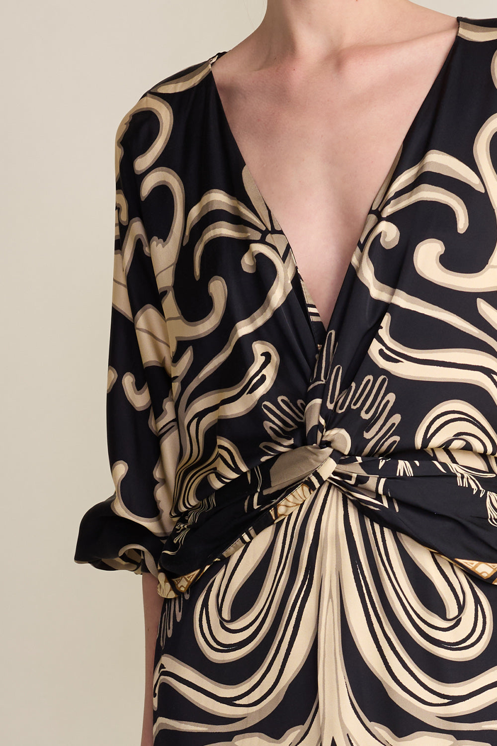 TETUAN DRESS DARK JUNGLE