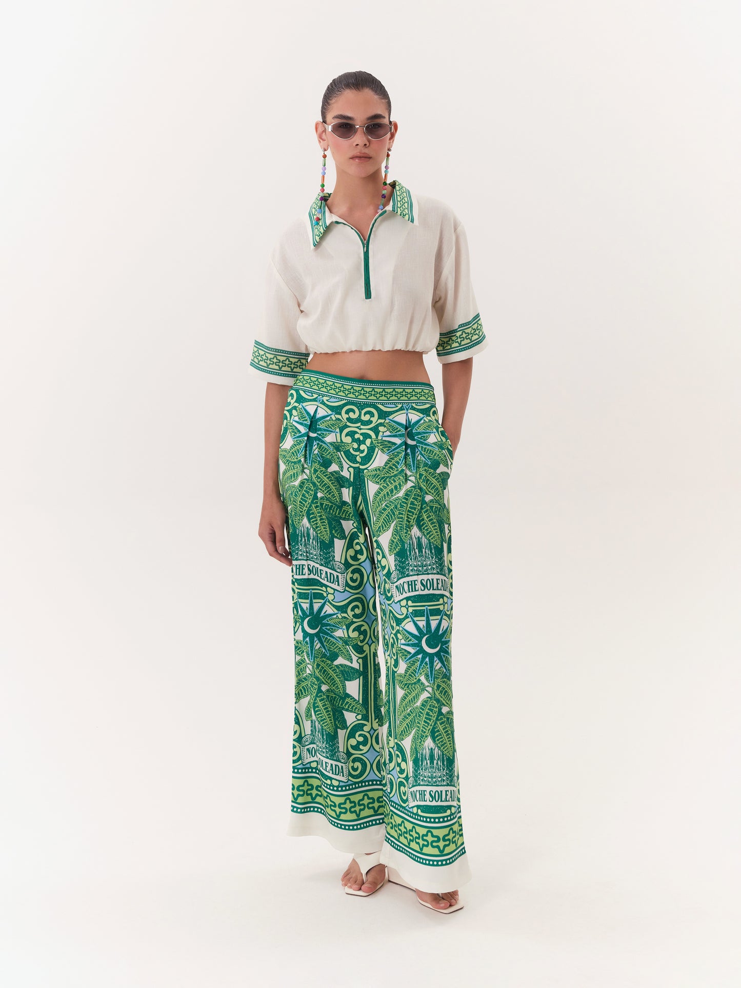 SOLAR PANT GREEN