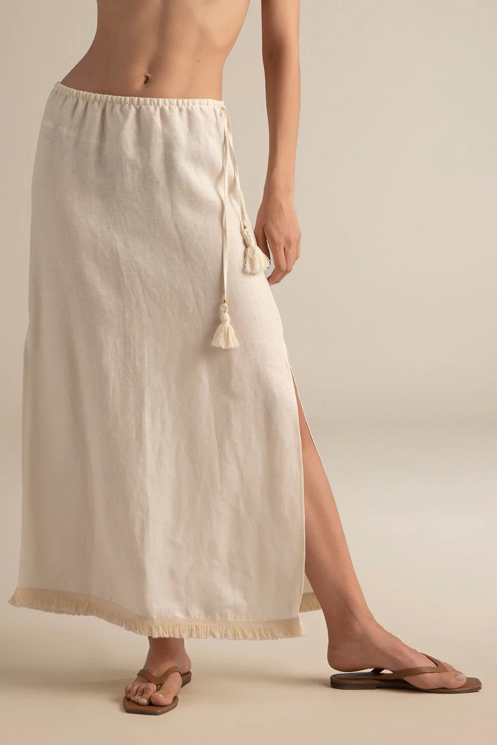 IVORY LONG SKIRT