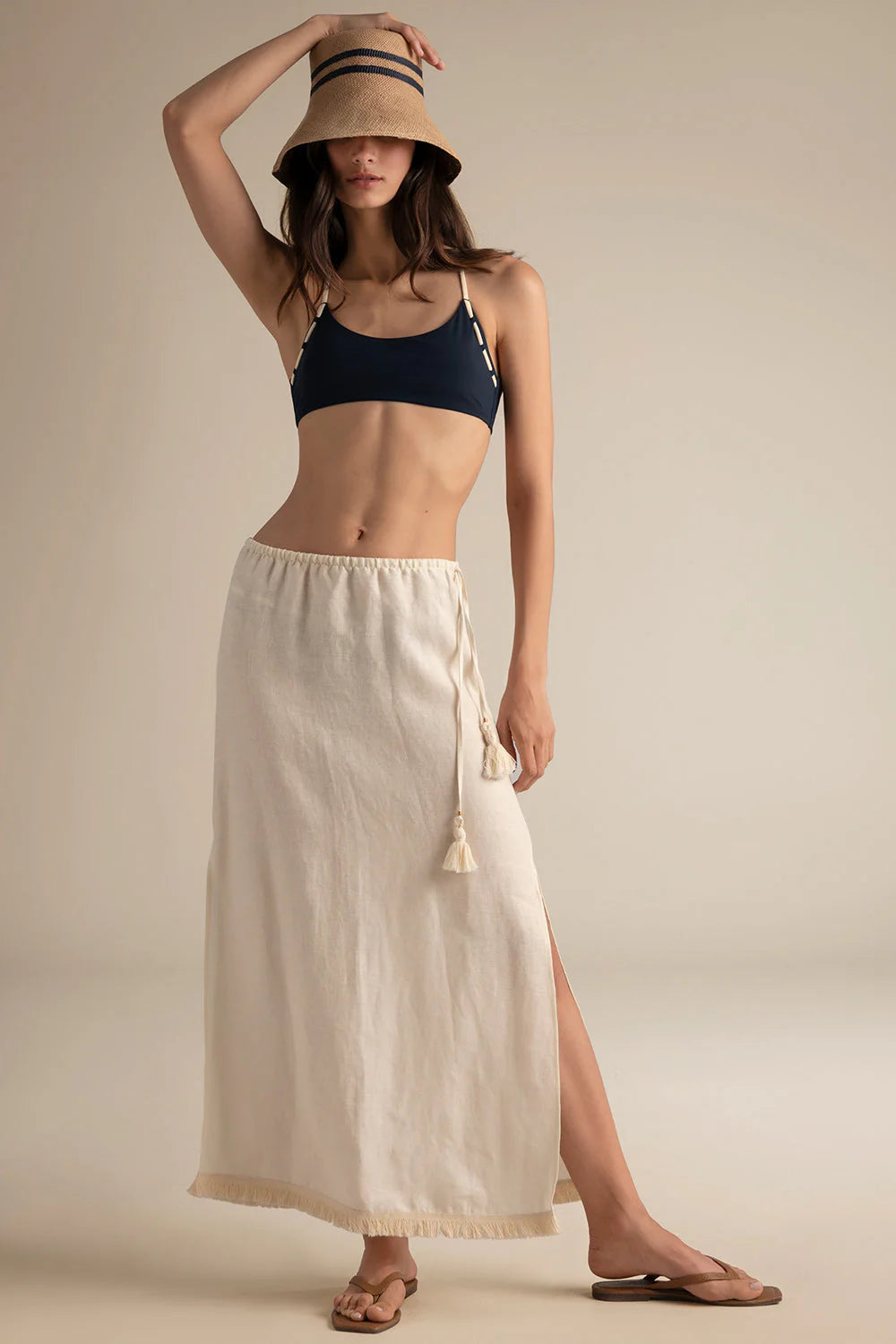 IVORY LONG SKIRT