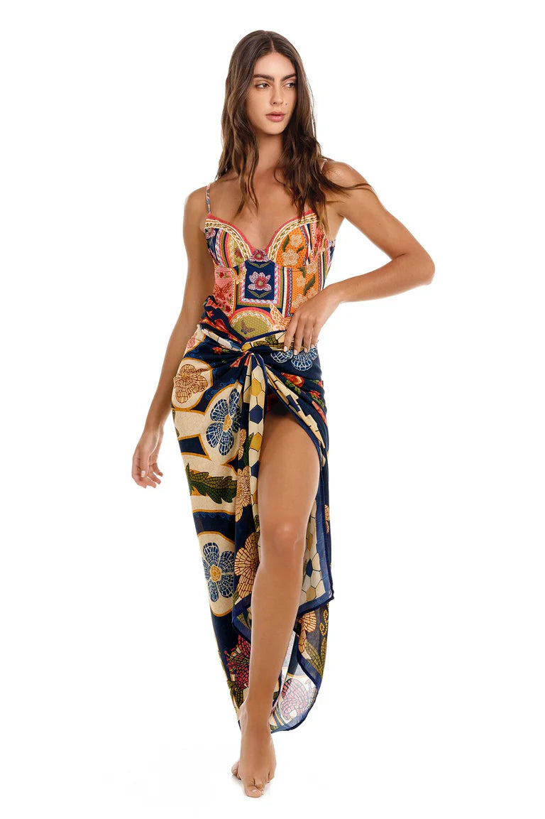 FIORE MARINE SARONG