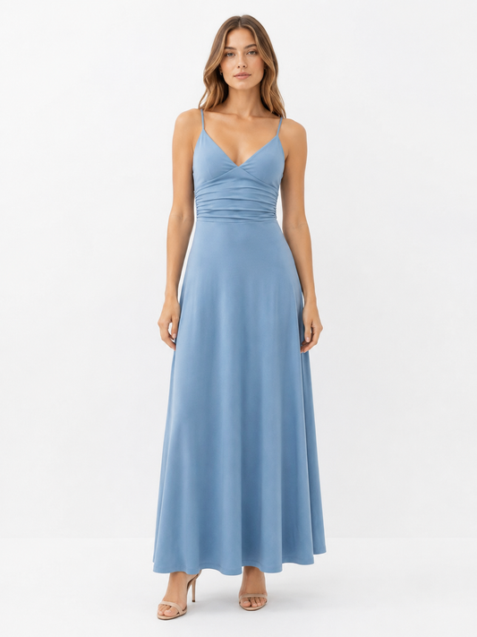 CINDY BODY DRESS RIVER BLUE
