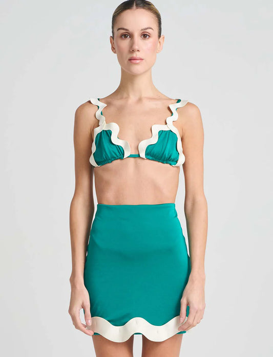 OLIVINE TURQUI SKIRT