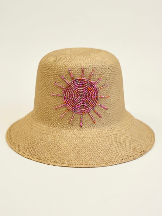 SOLTICE BEADED BUCKET HAT