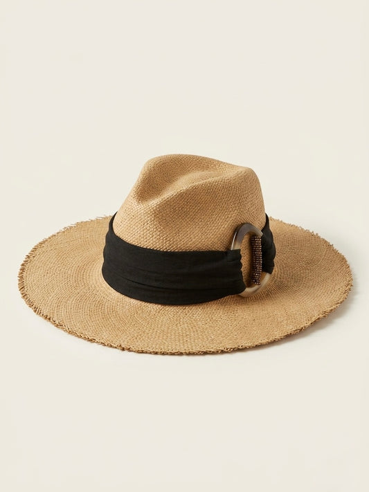 FEDORA STRAW HAT