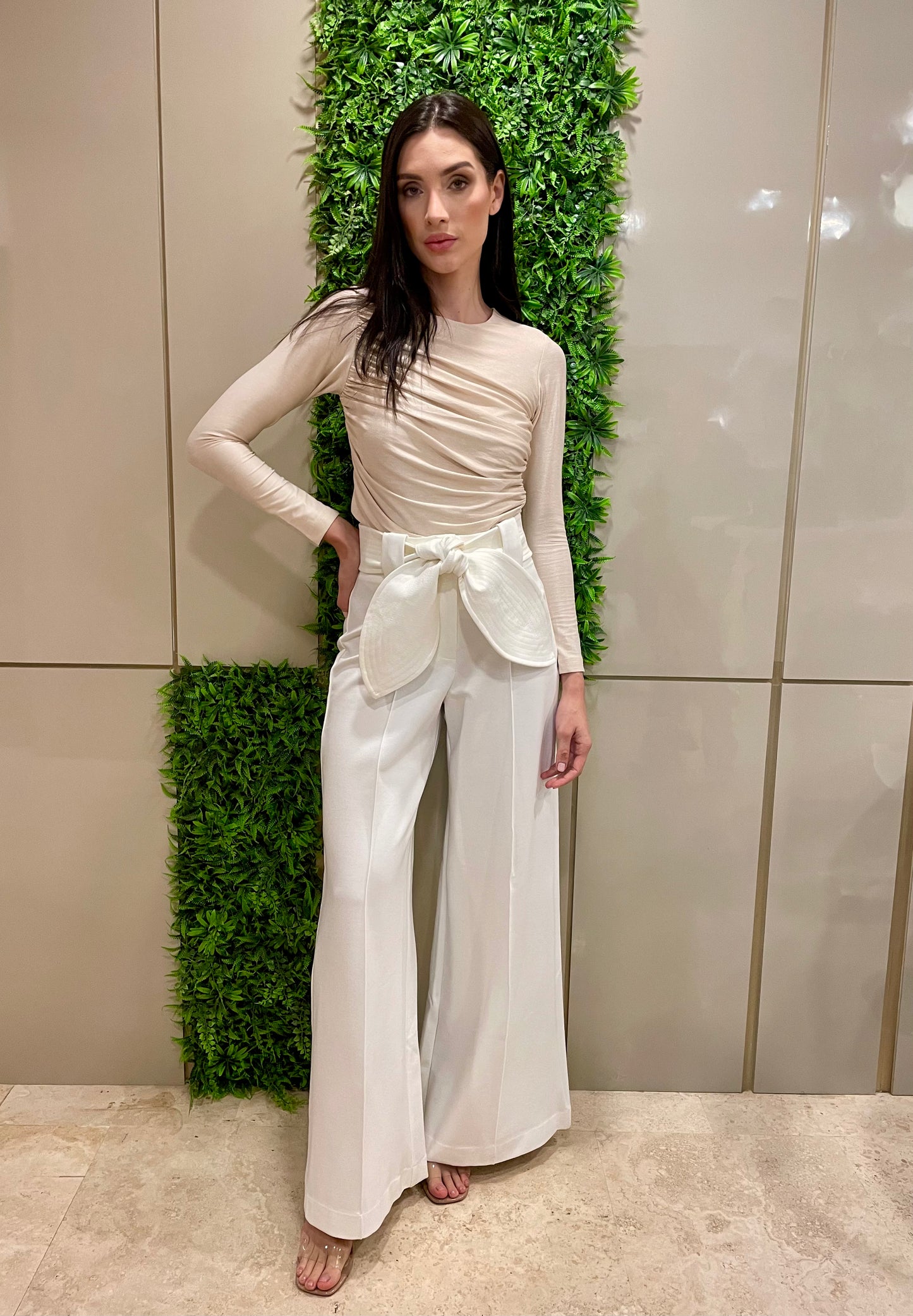 NEW PAULETTE PANTS WITH GIA BELT