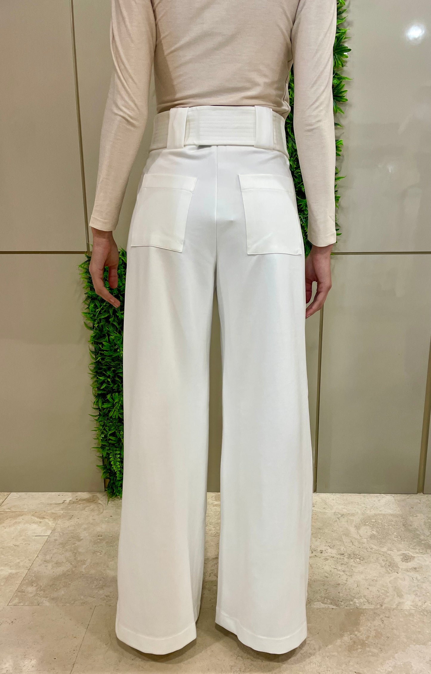 NEW PAULETTE PANTS WITH GIA BELT